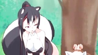 Wolfboy gets stunk up by Aneki Skunkgirl | Teaser | Voiceover (art by nekosu)