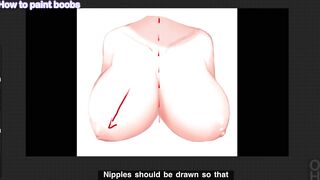 How to draw boobs!