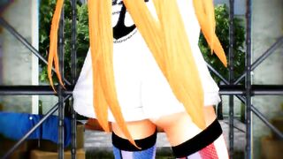 【MMD】School-back!【R-18】