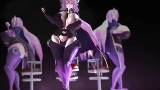 【MMD】(THIC) Whip Pocha Almas Mad Lovers【R-18】