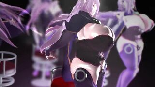 【MMD】(THIC) Whip Pocha Almas Mad Lovers【R-18】