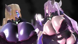 【MMD】(THIC) Whip Pocha Almas Mad Lovers【R-18】