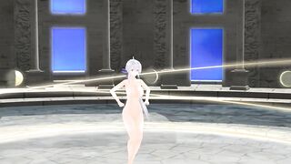 【MMD】Haku - Parastelral【R-18】