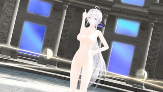 【MMD】Haku - Parastelral【R-18】