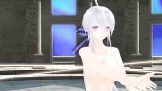 【MMD】Haku - Parastelral【R-18】