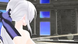 【MMD】Haku - Parastelral【R-18】