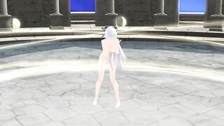 【MMD】Haku - Parastelral【R-18】