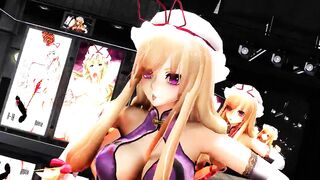 【MMD】ELECT with purple and indigo【R-18】