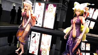 【MMD】ELECT with purple and indigo【R-18】