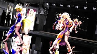 【MMD】ELECT with purple and indigo【R-18】