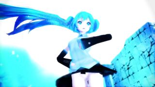 【MMD】Miku dressed in water-soluble dances UrStyle【R-18】