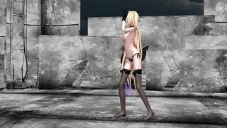 【MMD】Lily - PINKCAT【R-18】