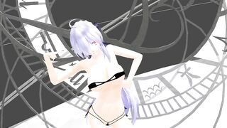 【MMD】Haku Girls【R-18】