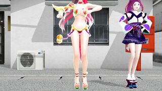 【MMD】Dance with me!【R-18】