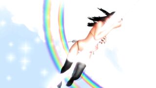 【MMD】Sexy Custom Honoka - Falling Stars (Realistic model) 【R-18】