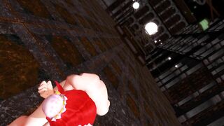 【MMD】The three of us at the Scarlet Devil Mansion【R-18】