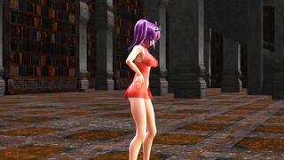 【MMD】Patchouli knowledge - LUPIN【R-18】