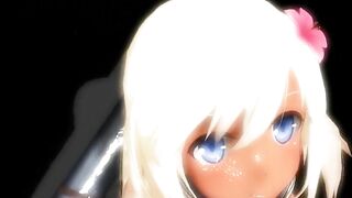 【SEX-MMD】Blowjob-1【No sound】【R-18】