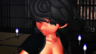 【MMD】Lupin at Unryu【R-18】