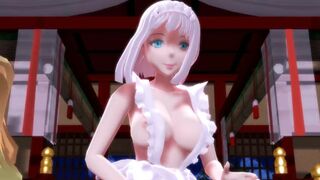 【MMD】BKH Big Breasts Ondo【1080p 60fps】【R-18】