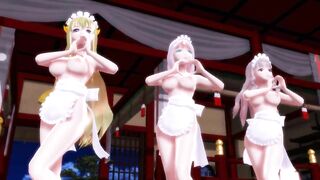 【MMD】BKH Big Breasts Ondo【1080p 60fps】【R-18】