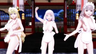 【MMD】BKH Big Breasts Ondo【1080p 60fps】【R-18】