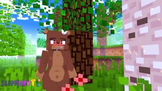 Bia's First Blowjob - Minecraft