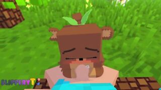 Bia's First Blowjob - Minecraft