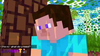 Bia's First Blowjob - Minecraft