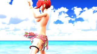 【MMD】Misuzu - Seems to be inviting you on the southern island【R-18】