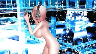 【MMD】Super Sonico - the sun says - burn - chaos【R-18】