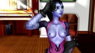 【MMD】Widow and Tracer - Call Me Maybe【R-18】