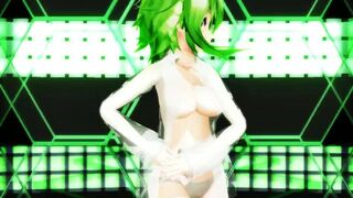 【MMD】GUMI - Like sexual feeling clothes【R-18】