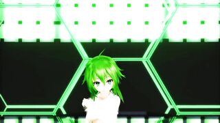 【MMD】GUMI - Like sexual feeling clothes【R-18】