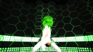 【MMD】GUMI - Like sexual feeling clothes【R-18】