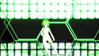 【MMD】GUMI - Like sexual feeling clothes【R-18】