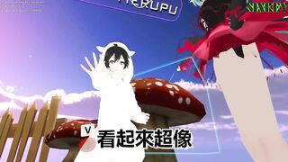 【SIXKEY】VRChat 藍髮紅衣 #26【日本語】青の髪 赤いの服