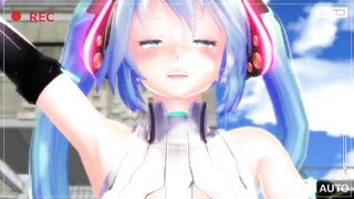 【MMD】Tda Miku - Commonplace【R-18】