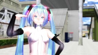 【MMD】Tda Miku - Commonplace【R-18】