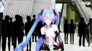 【MMD】Tda Miku - Commonplace【R-18】