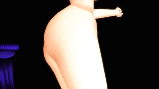 【MMD】SuperSonico Bunny - Bikini Dance!【R-18】