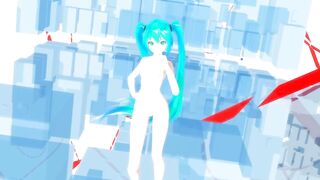 【MMD】Miku - Donuts【1080p】【R-18】