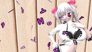 3D Hentai Futanari kitties #040