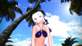 【MMD】Yowane Haku - Te Amo【60fps】【R-18】