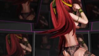 【MMD】High-fidelity raver with Beni Misuzu【1080p 60fps】【R-18】