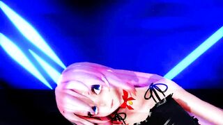 【MMD】Cat lingerie Luka - Crazy【R-18】