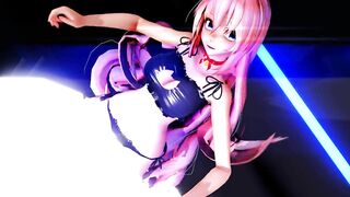 【MMD】Cat lingerie Luka - Crazy【R-18】