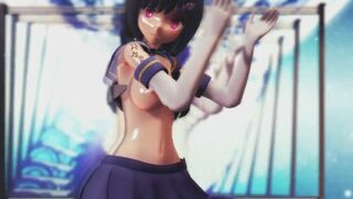 【MMD】Kaat - Cant feel my face【1080p 60fps】【R-18】