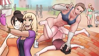 Futadom World FutaDomWorld Goddess Day Downtown | Futa game | muscular trap