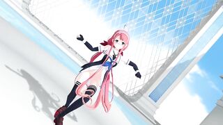 【MMD】PiNK CAT [Kawakaze cilky edit model]【R-18】